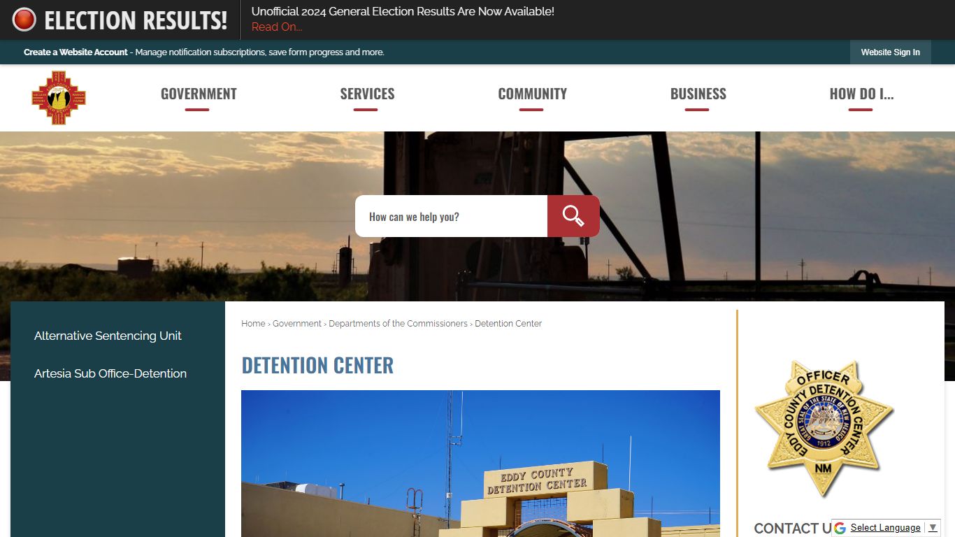 Detention Center | Eddy County, NM