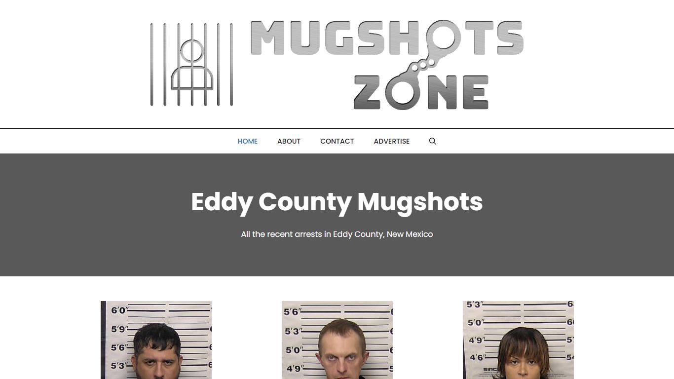 Eddy County Mugshots Zone